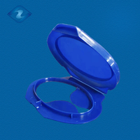 Couvercle pour lingettes humides en plastique PP, forme irrégulière, non rechargeable, personnalisable