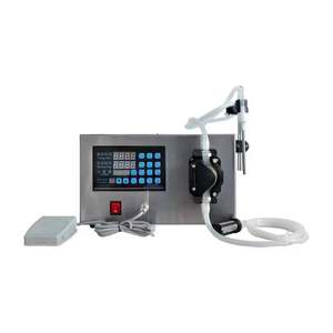 Máquina de Llenado de Líquidos Semiautomática de Sobremesa con Bomba Peristáltica de Control por Pedal y Boquilla Única para Miel, Bebidas y Perfumes - Product Image 6