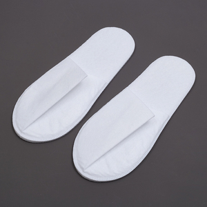 Otel güzellik salonları SPA ve ev kullanımı için rahat dokunmamış tek kullanımlık terlik - Product Image 1