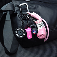 Nouveau porte-clés, accessoire de sac de sport, décoration gant de boxe, pendentif décoratif pour sac à haute valeur esthétique ND-ZY-6