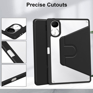 Chống sốc thông minh trường hợp đố<span class=keywords><strong>i</strong></span> vớ<span class=keywords><strong>i</strong></span> Redmi <span class=keywords><strong>Pad</strong></span> <span class=keywords><strong>2</strong></span> 2025 360 xoay Acrylic Tablet Bìa đố<span class=keywords><strong>i</strong></span> vớ<span class=keywords><strong>i</strong></span> Xiaomi Redmi Pad2 11 "Trường hợp vớ<span class=keywords><strong>i</strong></span> Bút Chì Chủ - Product Image 4