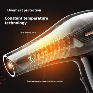 Ensemble complet d'accessoires pour sèche-cheveux professionnel portable pour la maison, avec différents emballages pour une utilisation en salon et à domicile - Product Image 5