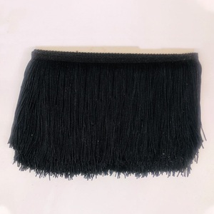 <span class=keywords><strong>Frange</strong></span> à pampilles en polyester multicolore de 15 cm en gros, en stock, pour robes et rideaux - Product Image 6