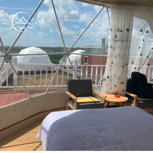 Satılık türkiye lüks Glamping Geodesic Dome ev çadır - Product Image 5