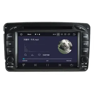 HD在庫あり7 "Android11カーDVDプレーヤー (Mercede-Benz W203 W209 W463 W168 Wifi GPSBTラジオステレオオーディオメディアテープレコーダー用)