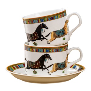 Best Selling Nordic Luxury 15pcs <b>Coffee</b> Set Ceramic Tea Set - Product Image 6