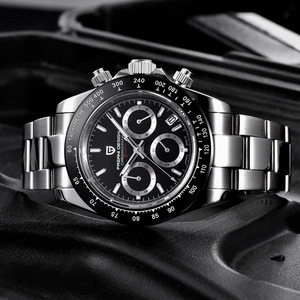 Pagani Design Men's Chronograph Watch Stainless Steel Case Tachymeter Luminous <b>Calendar</b> Quartz Sport Watch PD-1644 - Product Image 2