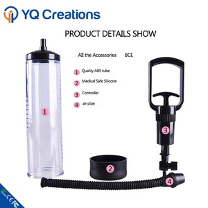 Canvor-bomba de vacío Manual para pene, potenciador de presión de aire con anillo para agrandar el pene - Product Image 4