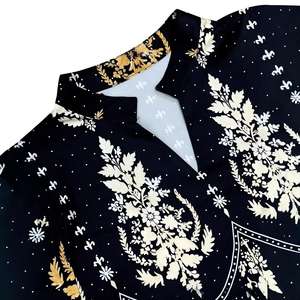 Lehenga Choli Donna Vintage Autunno Estate 2026 Stile <span class=keywords><strong>Palazzo</strong></span> Medio Oriente, Moda Etnica con Ricamo Goffrato in Poliestere, Musulmano - Product Image 4