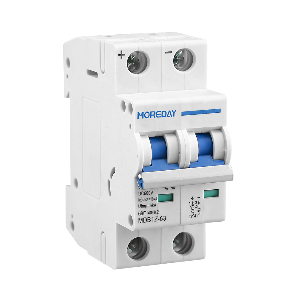 MOREDAY Mini Circuit Breaker Dc 550v 2 Pole 32a Dc Mcb for Solar Pv System · image 2