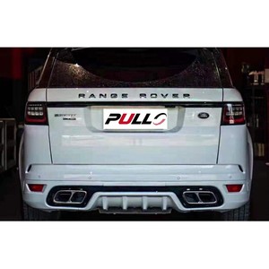 Parachoques ar para coche, conjunto de parachoques delantero y trasero con faldones laterales y tubos de escape, mejora a SR R modelo <span class=keywords><strong>2018</strong></span> - Product Image 1