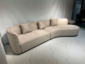 Muebles Minimalistas <span class=keywords><strong>para</strong></span> Restaurantes Comerciales, Sofá de Cuero con Mesa y Sillas <span class=keywords><strong>para</strong></span> <span class=keywords><strong>Terraza</strong></span> de Restaurante en Azotea - Product Image 1