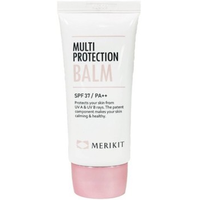 Kosmetik Korea MERIKIT MULTI PROTECTION BALM SPF37 PA++ BB CC Cream UV Block Pencerah Anti-kerut Bedak Padat Semua Jenis Kulit
