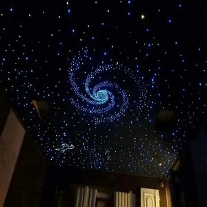 لوحة سقف من الألياف الضوئية LED بتأثير سماء النجوم المتلألئة مباشرة من المصنع، مقاومة للماء IP65، إضاءة نجومية لفنادق الثيمات، تصميم المناظر الطبيعية، غرف النوم - Product Image 1