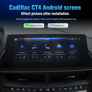 Cadillac CT4 actualizado 2018-2013 inalámbrico CarPlay 360 Cámara GPS navegación Multimedia 12,3 "Pantalla táctil Android estéreo 1 año - Product Image 3