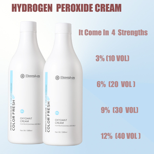 नाई पेरोक्साइड बाल रंग डेवलपर ऑक्सीडेंट जलन-बालों के लिए मुक्त ऑक्सीजन क्रीम - Product Image 2
