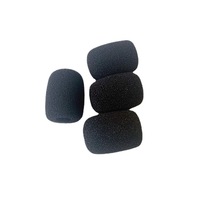 Cache-micro en mousse souple pour casque téléphonique jetable, moulé par injection en PU, pour usage extérieur, marque HLLFOAM, directement de l'usine