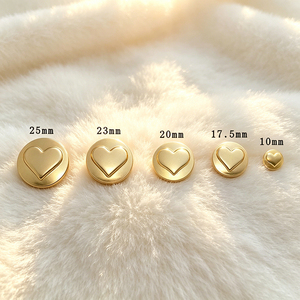 Custom Round Gold Zinc Alloy Brass Shank <b>Buttons</b> Engraved Embossed for Blazer Uniform Metal Crafts - Product Image 3