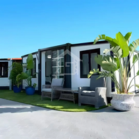 Maison conteneur extensible personnalisée à double aile de 20 pieds et 40 pieds, villa préfabriquée, panneau sandwich, maison mobile pliable, utilisation en atelier