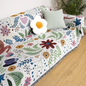 Housse de canapé jacquard style célébrité internet, épaisse, couverture intégrale, <span class=keywords><strong>anti</strong></span>-griffures pour chats, coussin de canapé, tapisserie décorative, <span class=keywords><strong>tapis</strong></span> de camping - Product Image 4