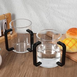 Gobelet circulaire personnalisé en acrylique transparent pour Purim Judaica, pour la purification des mains (Negel Vasser Netilat Yadayim) - Product Image 5