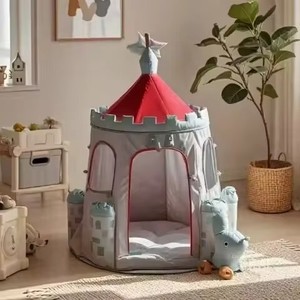 Carpa de Juego Deportiva para Niños, Plegable, Suave y Cómoda, Cama de Princesa para Interiores Hecha de Poliéster - Product Image 2
