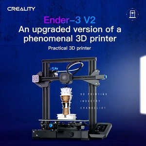 Imprimante 3D Creality Ender-3 V2 avec plateau en verre, impression silencieuse, kit DIY abordable, imprimante 3D de bureau - Product Image 4