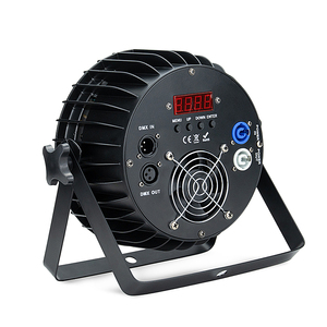 Nouveauté : Projecteur LED Slim 18*18W RGBWA UV 6-en-1 avec anneau LED pour DJ, soirées et spectacles cinématographiques - Product Image 5