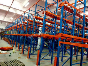 Tùy chỉnh thiết kế thông qua Pallet kệ xe nâng ổ đĩa thông qua Pallet không bao giờ dừng lại mật độ cao - Product Image 2