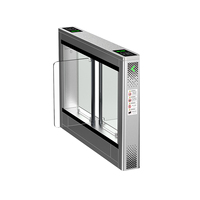 Fonction de comptage d'alarme d'intrusion illégale de soutien Sécurité Moteur DC24V Contrôle d'accès pour piétons Tourniquet automatique Barrière pivotante