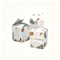 Boîte d'emballage en papier kraft avec porte-cartes pliable pour échantillons de parfum personnalisés avec logo, 1 ml, 2 ml, 3 ml, 5 ml, 10 ml