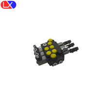Bloc de commande compact haute précision Lixin ZT12 à triple micro-interrupteur pour chargeuses sur pneus, débit 45L/min