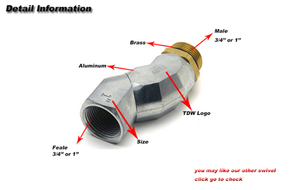 <span class=keywords><strong>3</strong></span>/4 "/ 1" צינור זרבובית דלק אלומיניום "/ 1" - Product Image 2