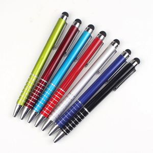 Stylo publicitaire 2-en-1 en aluminium, bille et gel, personnalisable, de marque Creative - Product Image 1