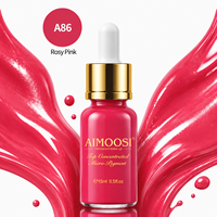 Pigments de microblading AIMOOSI 15ml, couleur de tatouage PMU organique pour machines à polissage complet et semi-complet