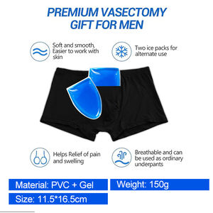 Yeniden Kullanılabilir İç Çamaşırı Vasektomi Buz Paketleri Testis Desteği ve Ağrı Giderici Erkekler İçin Hediye - Product Image 2