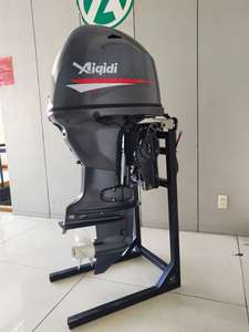 เครื่องยนต์เบนซิน F60 สีเทา พร้อมระบบ EFI พาวเวอร์ทริม สตาร์ท และรีโมทคอนโทรล ระบายความร้อนด้วยน้ำ - Product Image 5