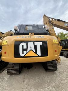 Excavatrice Caterpillar d'occasion CAT 320D2L à prix avantageux, équipement de construction d'occasion, jaune, 20 tonnes, moteur, faible nombre d'heures de fonctionnement - Product Image 4