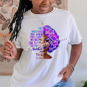 Frlitter litter eat ransfer ron on elanelanin irirl inyl undundle lack omen para shirts ustom shirts camisetas - Product Image 1