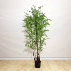 2025 Nueva <span class=keywords><strong>Cola</strong></span> <span class=keywords><strong>de</strong></span> <span class=keywords><strong>Caballo</strong></span> Artificial verde helecho <span class=keywords><strong>Palmera</strong></span> tiene múltiples postes hoja <span class=keywords><strong>de</strong></span> plástico para el hogar Hotel jardín decoración interior al aire libre - Product Image 2