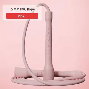 Bonnes Affaires <span class=keywords><strong>Corde</strong></span> à Sauter Professionnelle en PVC 5 mm <span class=keywords><strong>pour</strong></span> Exercice, Brûle-Graisses, Fitness et <span class=keywords><strong>Sport</strong></span> (Collège) - Product Image 2