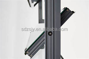 Bán Buôn Giá Úc Kích Thước Tiêu Chuẩn Đôi Tráng Men Có Thể Điều Chỉnh Lưỡi Kính Che Nắng An Ninh Nhôm Khung Louvre Cửa Sổ - Product Image 3