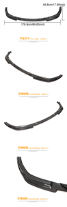 Alerón delantero de fibra de carbono 3D para modificación de coches, compatible con parachoques de <span class=keywords><strong>BMW</strong></span> <span class=keywords><strong>Serie</strong></span> <span class=keywords><strong>3</strong></span> G20 318i 330i 340i M-Sport 20-22 - Product Image 6