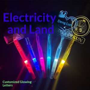 Bâton lumineux LED en acrylique à télécommande, personnalisable, pour Halloween, <span class=keywords><strong>anniversaire</strong></span>, Nouvel An – Nouveautés très demandées - Product Image 5