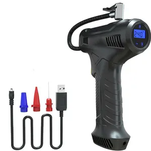 Rechargeable Car Air Pump Portable Handheld Car Tyre Inflator Pump