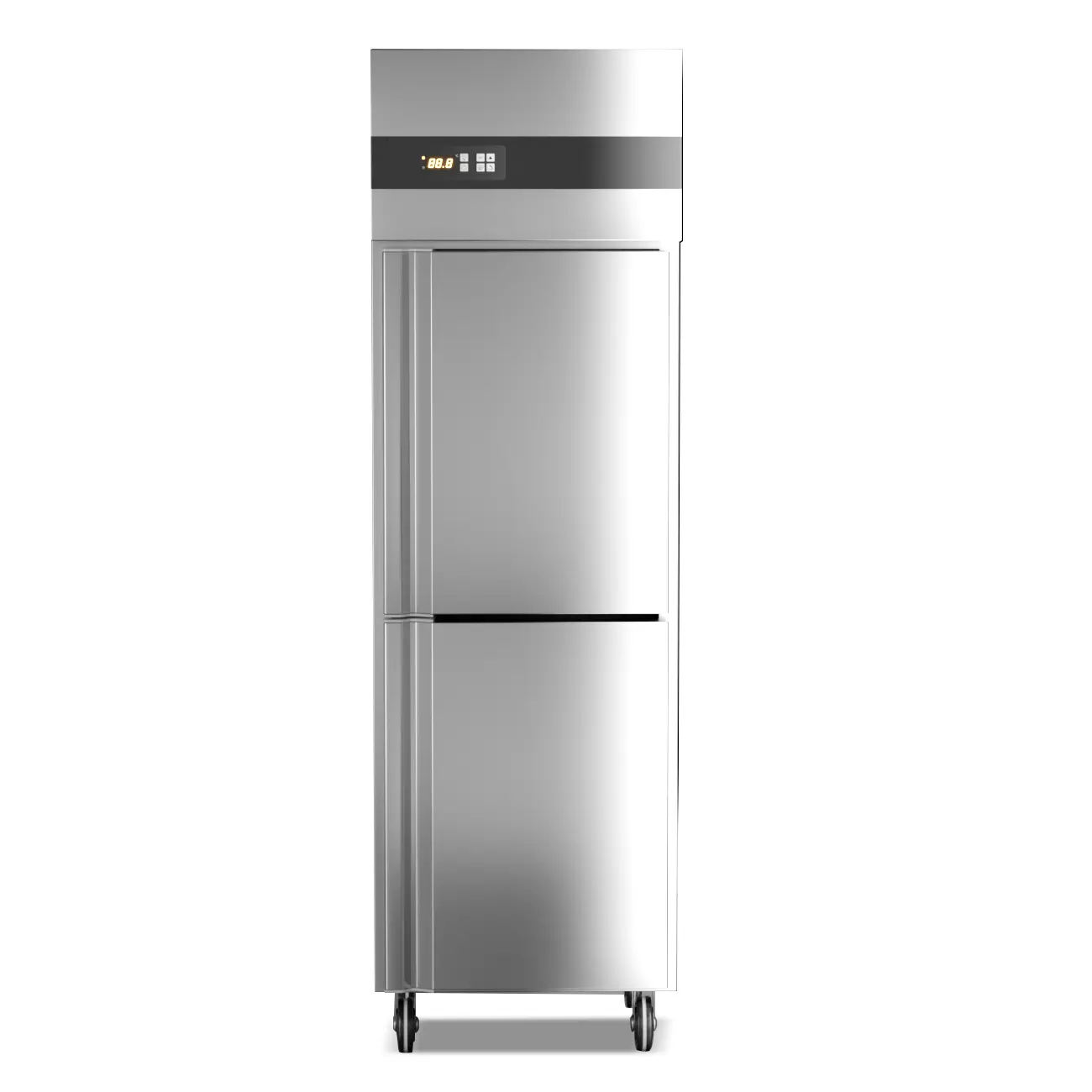 NEW ORIGINAL Best Price French Double Refrigerators DOOR FRIDG Upright Commercial INDUSTRI FREEZER Freezer Stainless Steel