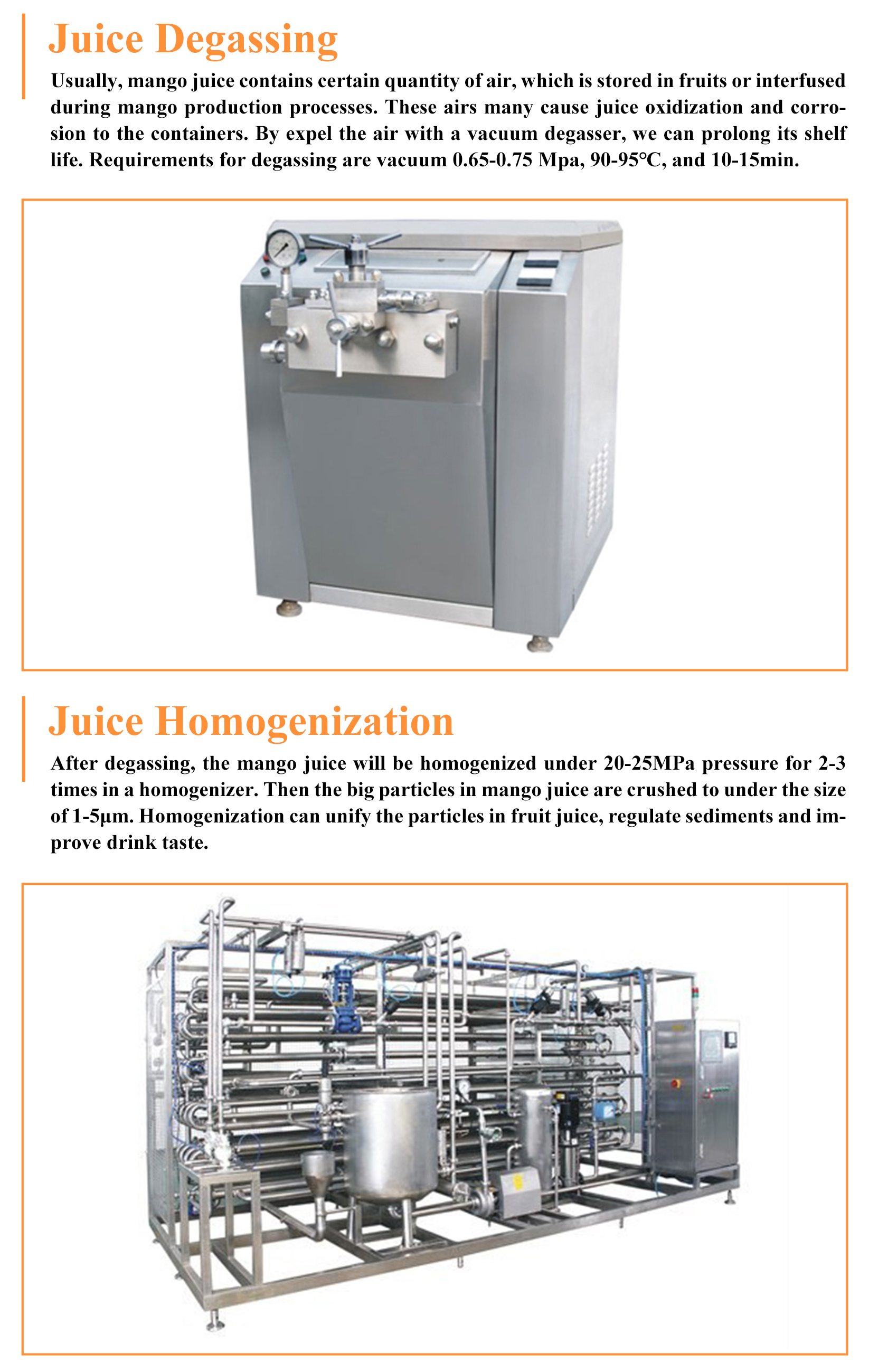 Complete Pineapple And Mango Juice Processing Line Automatic