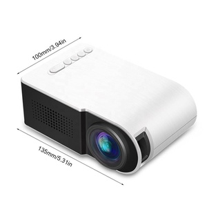 YG210 LED Chiếu 4K Video 1400 Lumens Hướng Dẫn Tập Trung LCD Máy Chiếu <span class=keywords><strong>Mini</strong></span> <span class=keywords><strong>USB</strong></span> Multi-Màn Hình Rạp Hát Tại Nhà Chiếu YG-210 YG210 - Product Image 2
