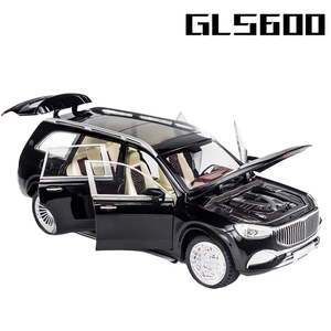 Modellini Auto in Scala 1:24 Mercedes-Benz <span class=keywords><strong>Maybach</strong></span> GLS600 con Funzione Pull-Back, Luci e Suoni, 6 Porte Apribili per Produzione Personalizzata - Product Image 6
