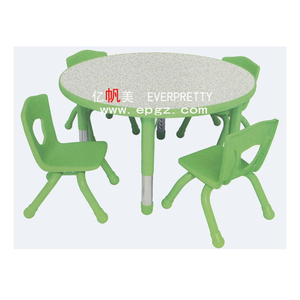<span class=keywords><strong>Table</strong></span> ronde et chaise verte pour enfants/chaise de <span class=keywords><strong>table</strong></span> pour enfants/chaise de <span class=keywords><strong>table</strong></span> réglable pour enfants d'âge préscolaire - Product Image 1